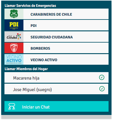 App Seguridad comunitaria Meidei